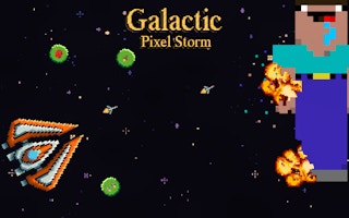 Image Galactic Pixel Storm